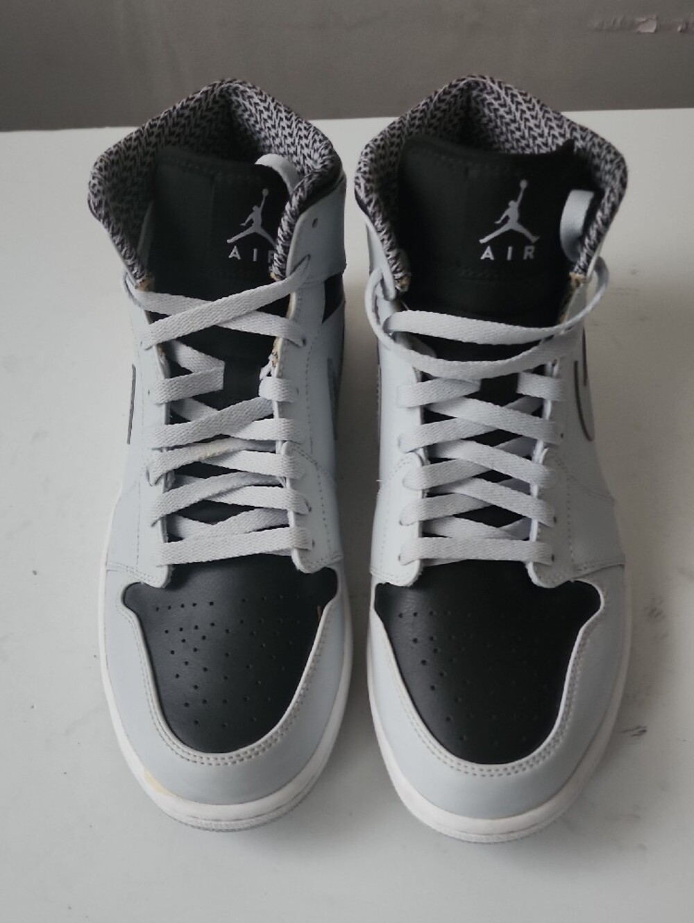 Nike Air Jordan High-Top Sneakers - White & Black - Picture 9 of 9
